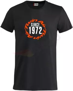 T-shirt Twin Air para homem preto S - 177830S
