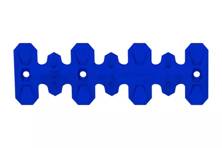 Kryt výfukového potrubí krátký 22 cm Polisport modrý - 8483700003