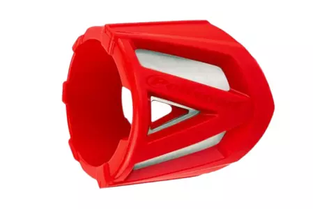 Cubre silenciador Polisport pequeño rojo-1