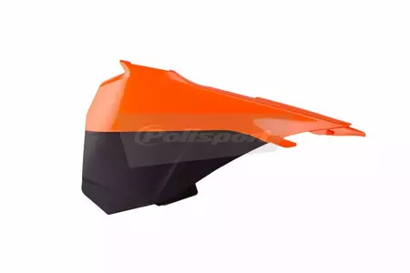 Caches boîte à air POLISPORT couleur origine 13-14 orange/noir KTM SX85 - 8453200001