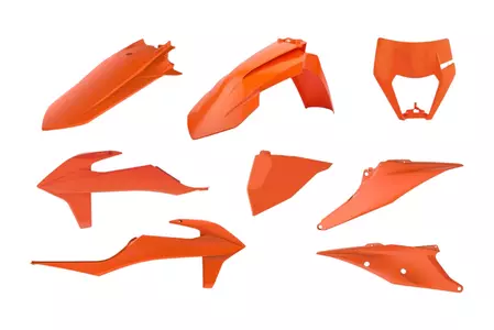 Zestaw plastików Body Kit Polisport pomarańczowy - 90914