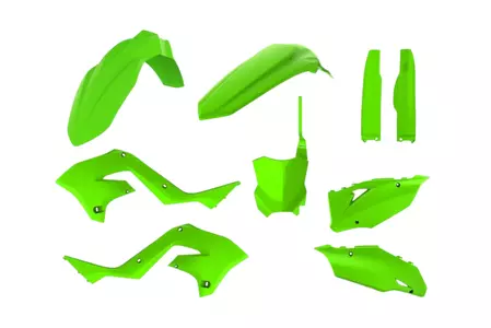 Komplet Polisport Body Kit plastike, zelene boje - 90936
