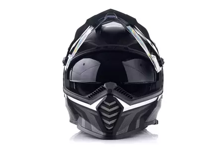 LS2 MX436 PIONEER EVO MASTER MATT TITAN 2XL capacete para motas de enduro-4