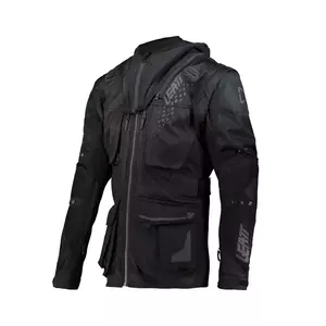 Leatt motorkerékpár cross enduro kabát 4.5 X-Flow fekete M-2