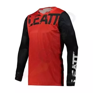 Leatt moto cross enduro sweat-shirt 4.5 X-Flow rouge S - 5021020360