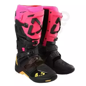Leatt 4.5 μαύρο/ροζ μπότες μοτοσικλέτας cross enduro 48 / 31.5cm - 3021100246