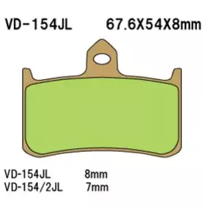 Klocki hamulcowe Vesrah VD-154/2JL - VD-154/2JL