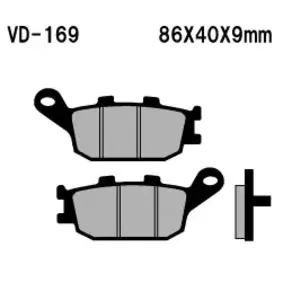 Bremsbeläge Bremsklötze Vesrah VD-169 - VD-169