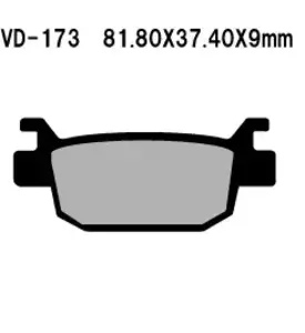 Brzdové destičky Vesrah VD-173 - VD-173