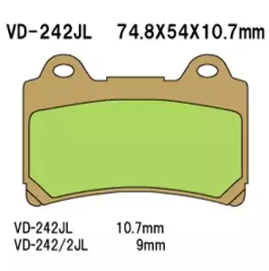 Vesrah VD-242/2JL bremseklodser - VD-242/2JL