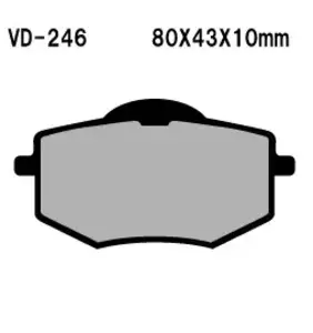 Vesrah VD-246 bromsbelägg - VD-246