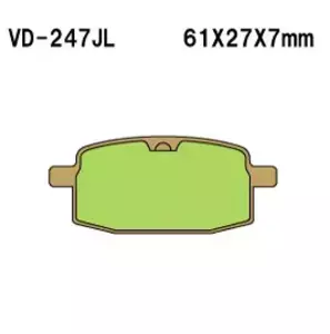 Klocki hamulcowe Vesrah VD-247JL - VD-247JL