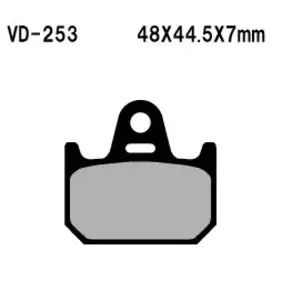 Τακάκια φρένων Vesrah VD-253 - VD-253