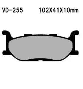 Спирачни накладки Vesrah VD-255 (FA179) - VD-255