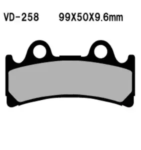 Zavorne ploščice Vesrah VD-258 - VD-258