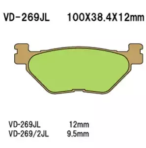 Vesrah VD-269/2JL bremseklodser - VD-269/2JL