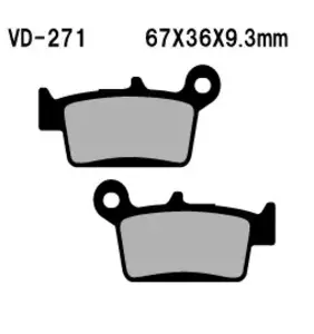 Zavorne ploščice Vesrah VD-271 - VD-271