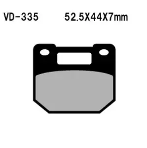 Brzdové destičky Vesrah VD-335 - VD-335