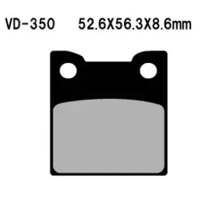 Plaquettes de frein Vesrah VD-350 - VD-350