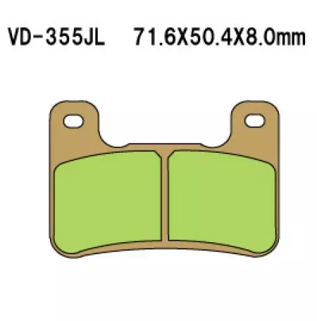 Vesrah VD-355SRJLXX bremžu kluči (priekšējie) - VD-355RJLXX