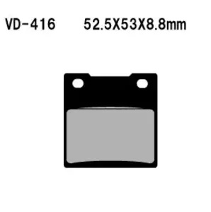 Спирачни накладки Vesrah VD-416 - VD-416
