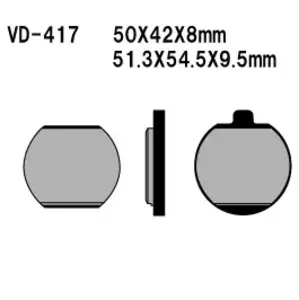 Vesrah VD-417 bremžu kluči - VD-417