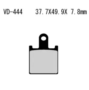Klocki hamulcowe Vesrah VD-444 (FA417/4) - VD-444