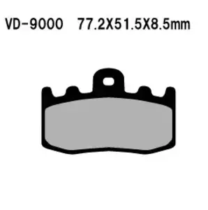 Vesrah VD-9000 bromsbelägg (FA335) - VD-9000