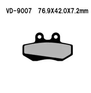 Спирачни накладки Vesrah VD-9007 - VD-9007