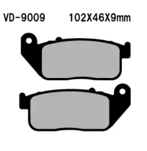 Zavorne ploščice Vesrah VD-9009 - VD-9009