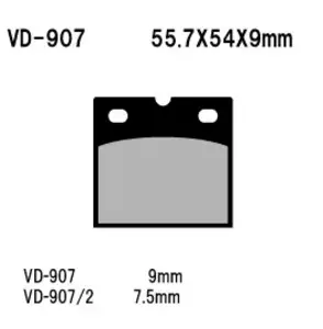 Plaquettes de frein Vesrah VD-907 - VD-907