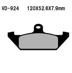 Bremsbeläge Bremsklötze Vesrah VD-924 - VD-924