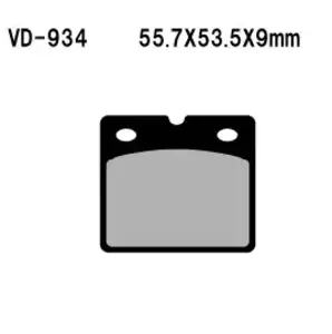 Plaquettes de frein Vesrah VD-934 - VD-934