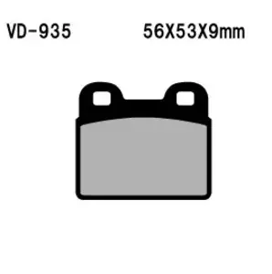 Vesrah VD-935 stabdžių kaladėlės - VD-935