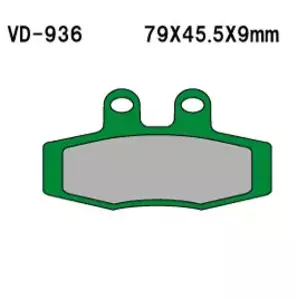 Plaquettes de frein Vesrah VD-936 (FA132) - VD-936