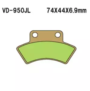 Bremsbeläge Bremsklötze Vesrah VD-950JL(FA232) - VD-950JL