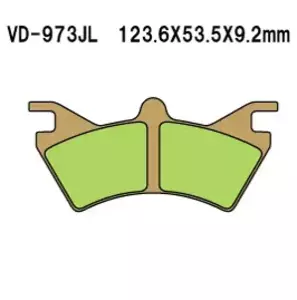 Plăcuțe de frână Vesrah VD-973JL (FA313) - VD-973JL