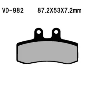 Zavorne ploščice Vesrah VD-982 - VD-982