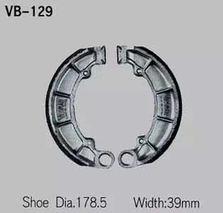 Спирачни накладки Vesrah VB-129 - VB-129
