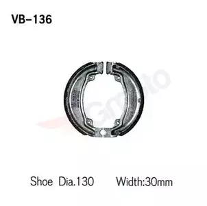 Vesrah VB-136 bremžu kurpes-2