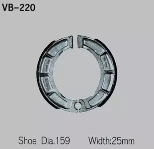 Brzdové čeľuste Vesrah VB-220 - VB-220