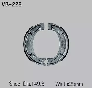 Vesrah VB-228 bremžu kurpes - VB-228
