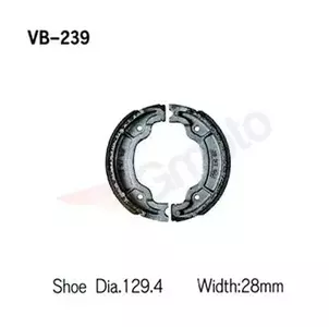 Bremsbacken Vesrah VB-239-2