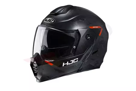 HJC C80 BULT NERO/ARANCIONE S casco moto enduro-2