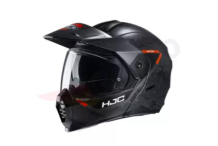 HJC C80 BULT BLACK/ORANGE XS Motorrad Enduro Helm - C80-BUL-MC7SF-XS