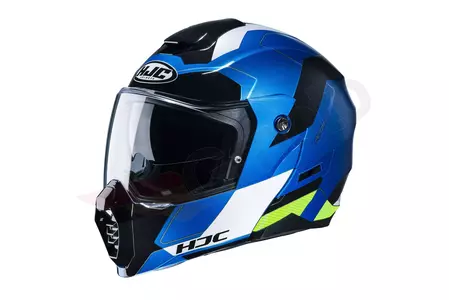 HJC C80 ROX BLUE/GREEN XS motorkerékpár endurósisak-2