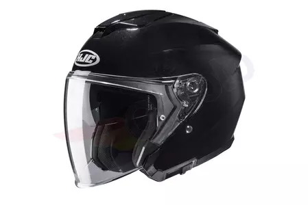 HJC I30 METAL BLACK capacete aberto para motociclistas M - I30-BLK-M