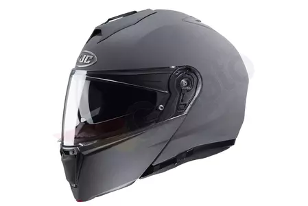 HJC I90 STONE GREY L casco moto a mascella - I90-ST-GRY-L