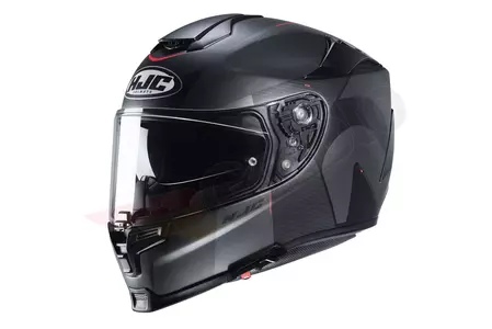 Motociklistička kaciga koja pokriva cijelo lice HJC R-PHA-70 WODY BLACK/GREY L-1