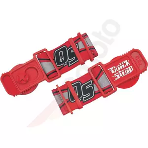 Cinturino in gomma per occhiali Effex di fabbrica rosso - QS-10